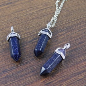 Zawieszka noc kairu grot 40x10mm okucie ciemne srebrne (1szt.)