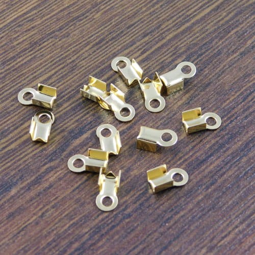 zlote-koncowki-zaciskowe-krokodylki-do-rzemieni-3mm-stal-chirurgiczna