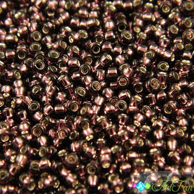 TOHO Round 15/0 Silver-Lined Amethyst (1op)