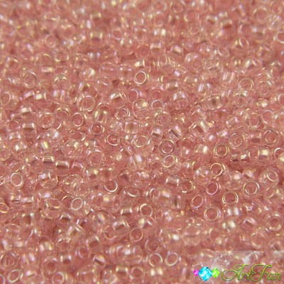 TOHO Round 15/0 Dyed-Rainbow Ballerina Pink (1op)