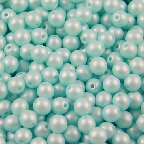 czeskie-koraliki-szklane-kulki-powdery-pastel-turquoise-3mm