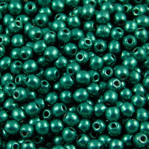 czeskie-kulki-szklane-3mm-metallic-arcadia-szmaragdowe