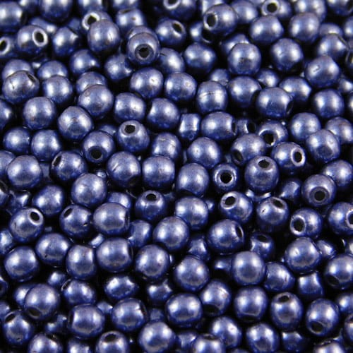 Kulki ze szkła 3mm Saturated Metallic Ultra Violet (40szt)