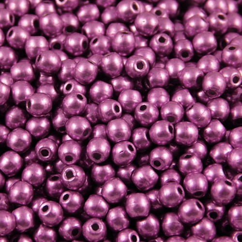 Kulki ze szkła 3mm Saturated Metallic Spring Crocus (40szt.)