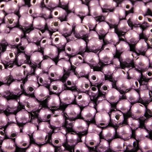 Kulki ze szkła 3mm Saturated Metallic Grapeade (40szt.)