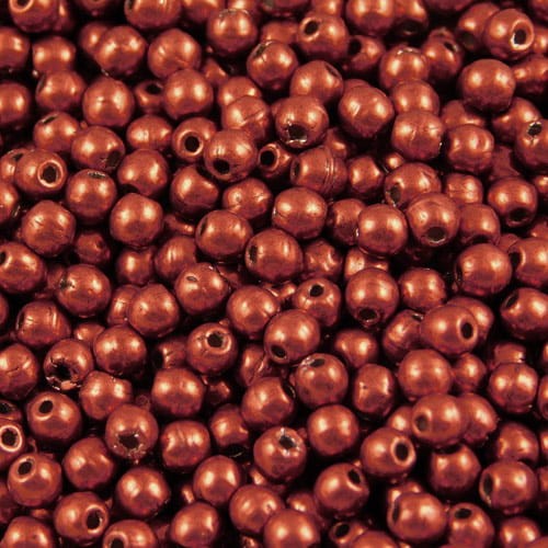 Kulki ze szkła 3mm Saturated Metallic Merlot (40szt.)