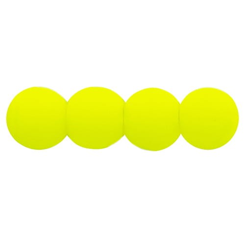 Kulki ze szkła 3mm Neon Yellow (40szt.)