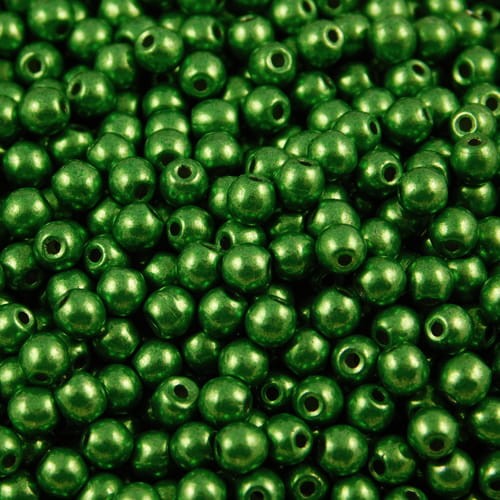 Kulki ze szkła 3mm Saturated Metallic Kale (40szt.)