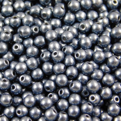 Kulki ze szkła 3mm Saturated Metallic Niagara (40szt.)