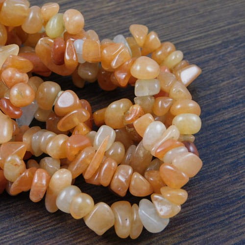 Awenturyn pomarańczowy sieczka mała (25szt.)