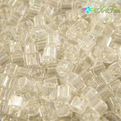 TOHO Cube 3mm Trans-Rainbow Crystal (1op)