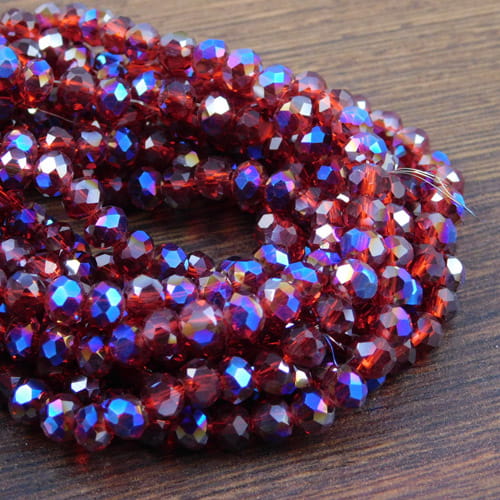 oponka-fasetowana-szklana-bordowa-niebieski-polysk-do-bransoletek-bizuteria-handmade