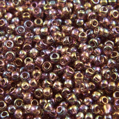 TOHO Round 11/0 Trans-Rainbow Med Amethyst (10g)
