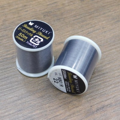 Nici Miyuki nylonowe 0.2mm Stormy Blue (1op-55 jardów)