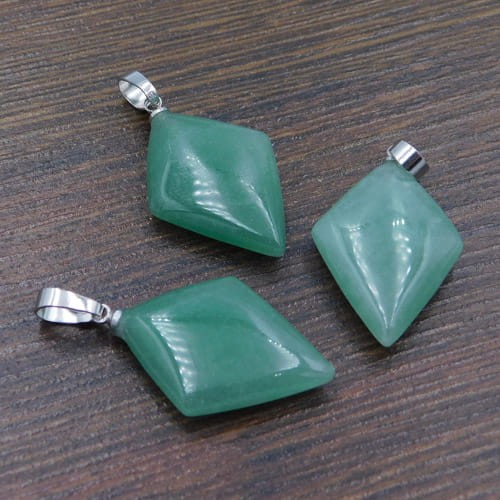 Zawieszka romb 35x18mm awenturyn (1szt)