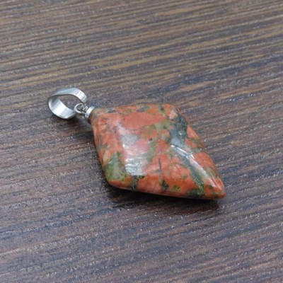 Zawieszka romb 35x18mm unakit (1szt)