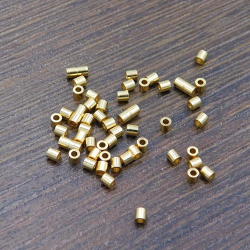 przekladka-walec-stal-chirurgiczna-pozlacana-2mm