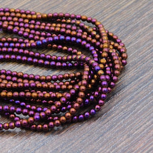 koraliki-szklane-gladkie-2_5mm-fiolet-metaliczny-galwanizowane-diy