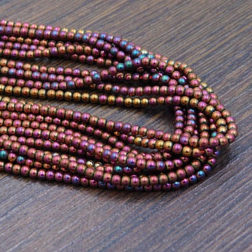 koraliki-szklane-gladkie-2_5mm-bordowe-metaliczne-galwanizowane-diy