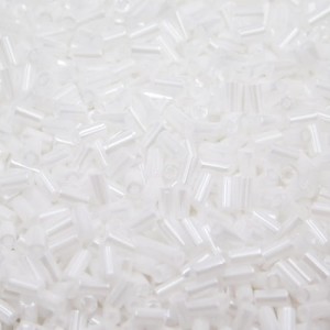 TOHO Bugle 3mm Opaque-Lustered White (10g)