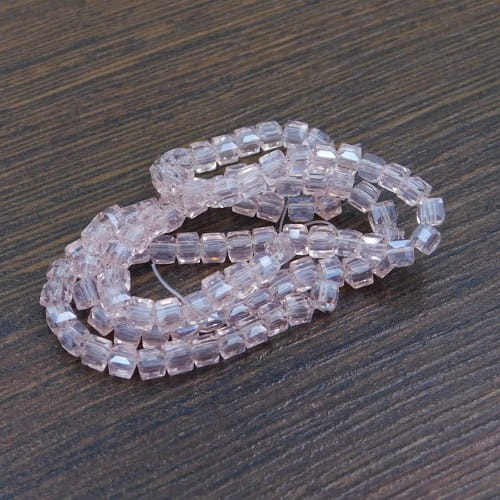 koraliki-kostki-szklo-3mm-roz-ab-fasetowane-diy