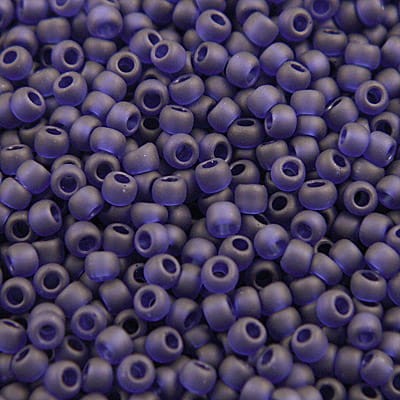 TOHO 11/0 Transparent-Frosted Cobalt (10gram)