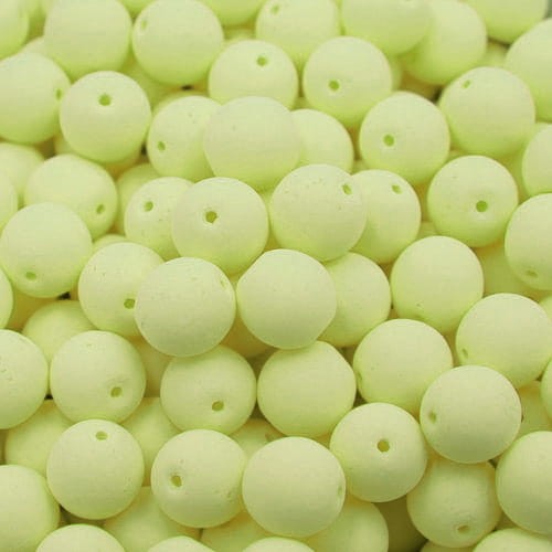 Kulki ze szkła 6mm Bondeli Yellow (20szt.)