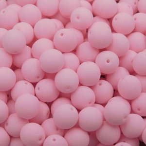 Czeskie koraliki szklane kulki 6mm Bondeli Pink (20szt.)
