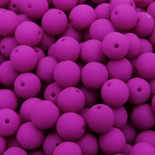 czeskie-koraliki-szklane-matowe-neon-purple-6mm