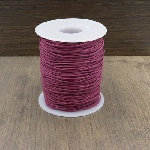 sznurek-bawełniany-woskowany-bordowy-1mm-szpula-handmade