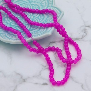 Kulki ze szkła 4mm purpurowe (200szt.)