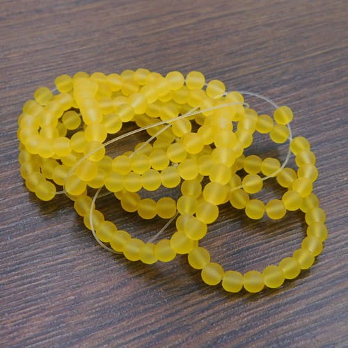 kulki-ze-szkla-4mm-miodowe-matowe-oszronione-bizuteria-handmade