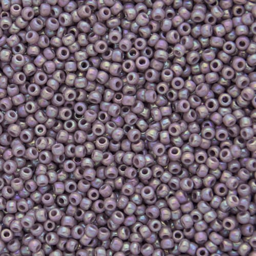 TOHO Round 11/0 Opaque-Rainbow Lavender (10g)