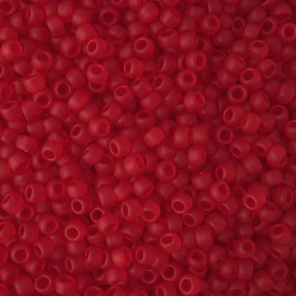 koraliki-toho-round-11-0-transparent-frosted-ruby-matowy