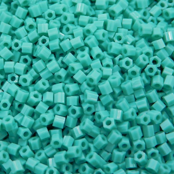 TOHO Hexagon 11/0 Opaque Turquoise (10g)