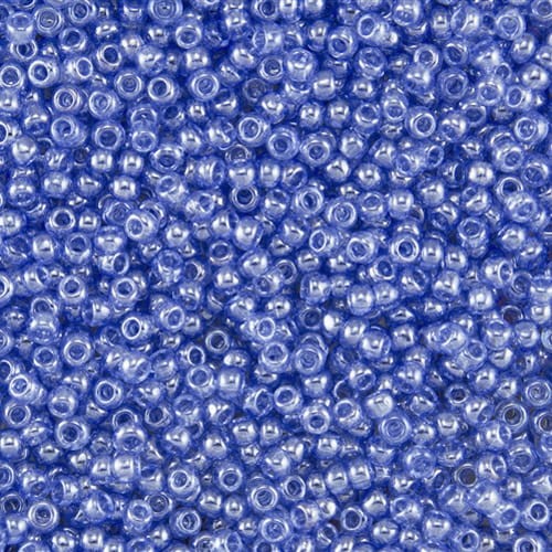 TOHO Round 8/0 Transparent-Lustered Lt Sapphire (10g)