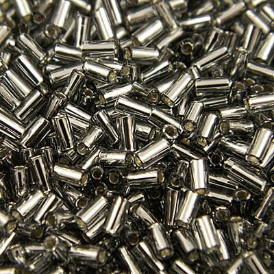 TOHO Bugle 3mm Silver-Lined Gray (1op)