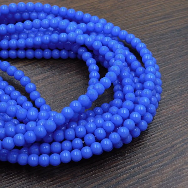 koraliki-kulka-szklo-4mm-niebieski-kryjacy-gladki-diy