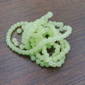 Kulki ze szkła 4mm jasne zielone (200szt.)