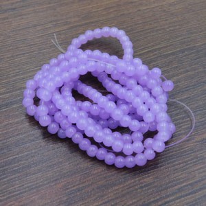 Kulki ze szkła 4mm fioletowe (200szt.)