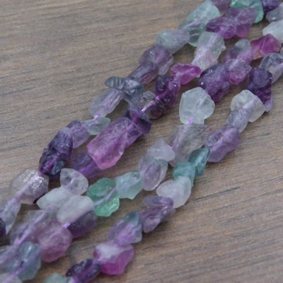 Fluoryt surowe bryłki 8x6x4mm (4szt.)