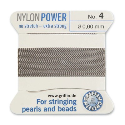 nici-nylonowe-griffin-z-igla-060mm-grey-2m-supełkowanie-perły