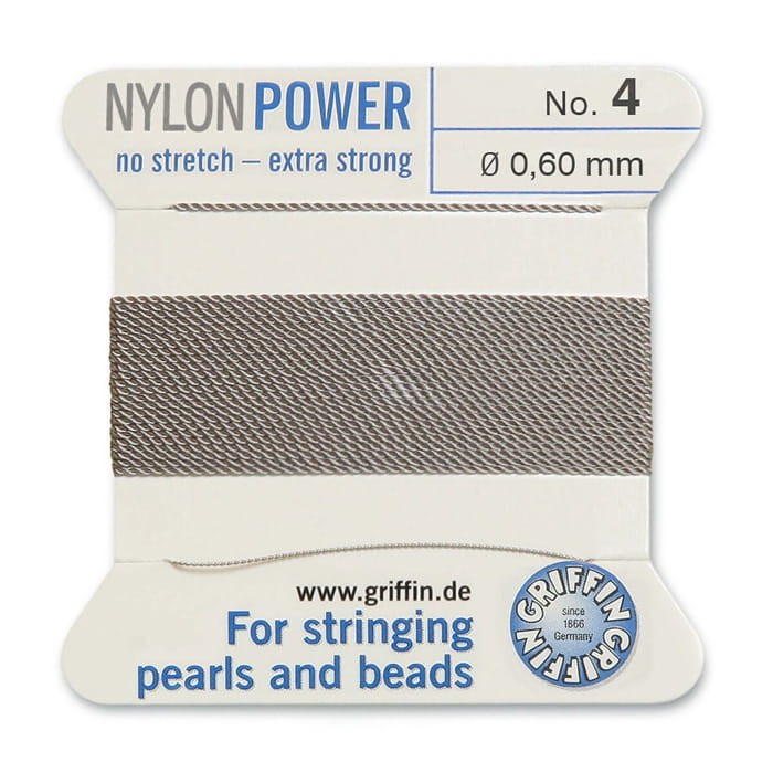 nici-nylonowe-griffin-z-igla-060mm-grey-2m-supełkowanie-perły