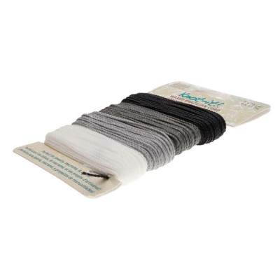 Sznurek Knot-it poliestrowy woskowany 1mm DAY AND NIGHT (mix-55m)