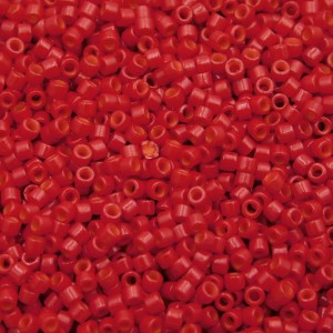 Miyuki Delica 11/0 DB0791 Opaque Red Dyed (5gram)