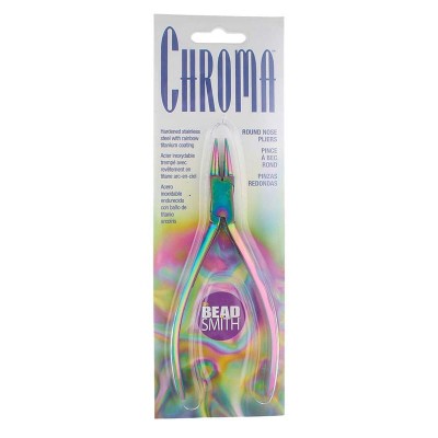 Szczypce okrągłe BeadSmith Seria CHROMA (1szt.)