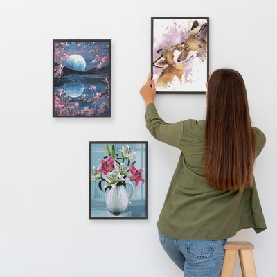 TULIPANY HAFT DIAMENTOWY MOZAIKA 5D 30x40 HOBBY (1 zestaw)